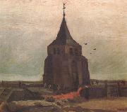 The Old Church Tower Nuenen (nn04), Vincent Van Gogh